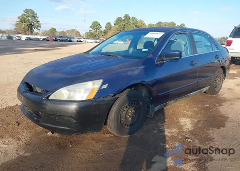 2003 Honda Accord 2.4 Lx from USA, damaged, VIN 1HGCM56313A060661